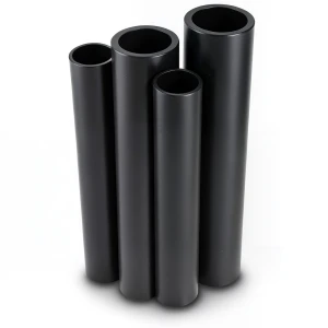 مواسير HDPE PE 80 ضغط 4.8 بار قطر 280 مم سمك 15.9 مم لون أسود