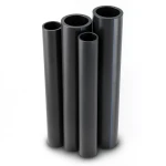 مواسير HDPE PE 80 ضغط 4.8 بار قطر 280 مم سمك 15.9 مم لون أسود