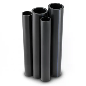 HDPE Pipes PE 80 Pressure 4.8 Bar Diameter 280 mm Thickness 15.9 mm Black
