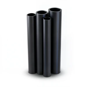 مواسير HDPE PE 80 ضغط 4.8 بار قطر خارجي 315 مم سمك 17.9 مم لون أسود