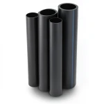Al-Rajhi HDPE Pipes PE 80 Pressure 4.8 Bar Outside Diameter 400 mm Thickness 22.8 mm Black