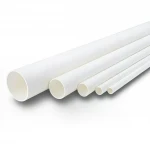 مواسير UPVC الوطني ضغط 13.8 بار  مقاس 8 إنش سمك 10.41 مم لون أبيض