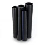 أنابيب HDPE PE 80 ضغط 4.8 بار قطر خارجي 560 مم سمك 31.9 مم لون أسود