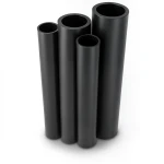 أنابيب HDPE PE 80 ضغط 4.8 بار قطر خارجي 450 مم سمك 25.6 مم لون أسود
