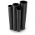 أنابيب HDPE PE 80 ضغط 4.8 بار قطر خارجي 450 مم سمك 25.6 مم لون أسود - Image 1