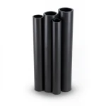 مواسير HDPE الراجحي PE 100 ضغط 10 بار قطر خارجي 250 مم سمك 22.7 مم لون أسود