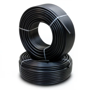 أنابيب HDPE PE 100 ضغط 10 بار قطر خارجي 16 مم سمك 3 مم لون أسود