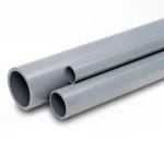 مواسير UPVC الوطنى جدول 80  مقاس 3/4 إنش سمك 3.91 مم لون رمادي