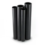 HDPE Pipes PE 100 Pressure 10 Bar Outside Diameter 315 mm Thickness 28.6 mm Black