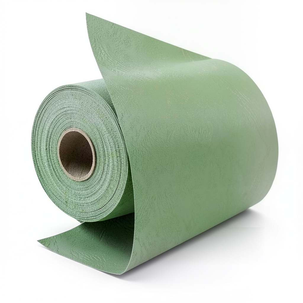 Italian Wall Covering Green Color Length 10 m Width 0.73 m Model 24059