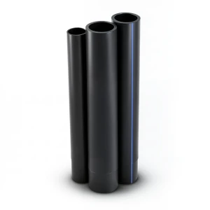 HDPE Pipes PE 80 Pressure 8 Bar 315 mm OD 28.6 mm Thickness Black