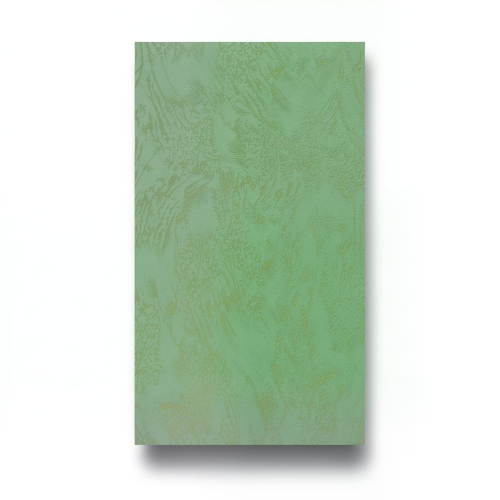 Italian Wall Covering Green Color Length 10 m Width 0.73 m Model 24059
