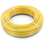HDPE Pipes PE 100 Pressure 10 Bar 20 mm OD 3 mm Thickness Yellow