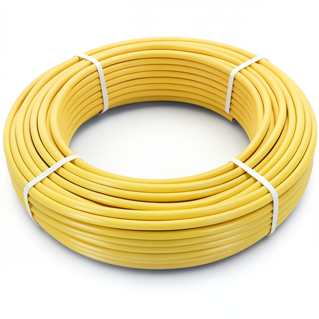 HDPE Pipes PE 100 Pressure 10 Bar 20 mm OD 3 mm Thickness Yellow