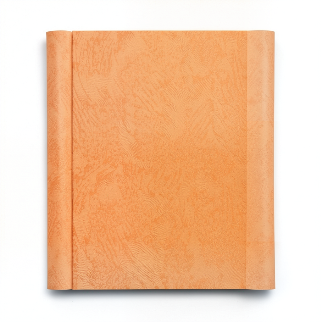 Italian Wallpaper 10m x 0.73m Orange, Model 24058