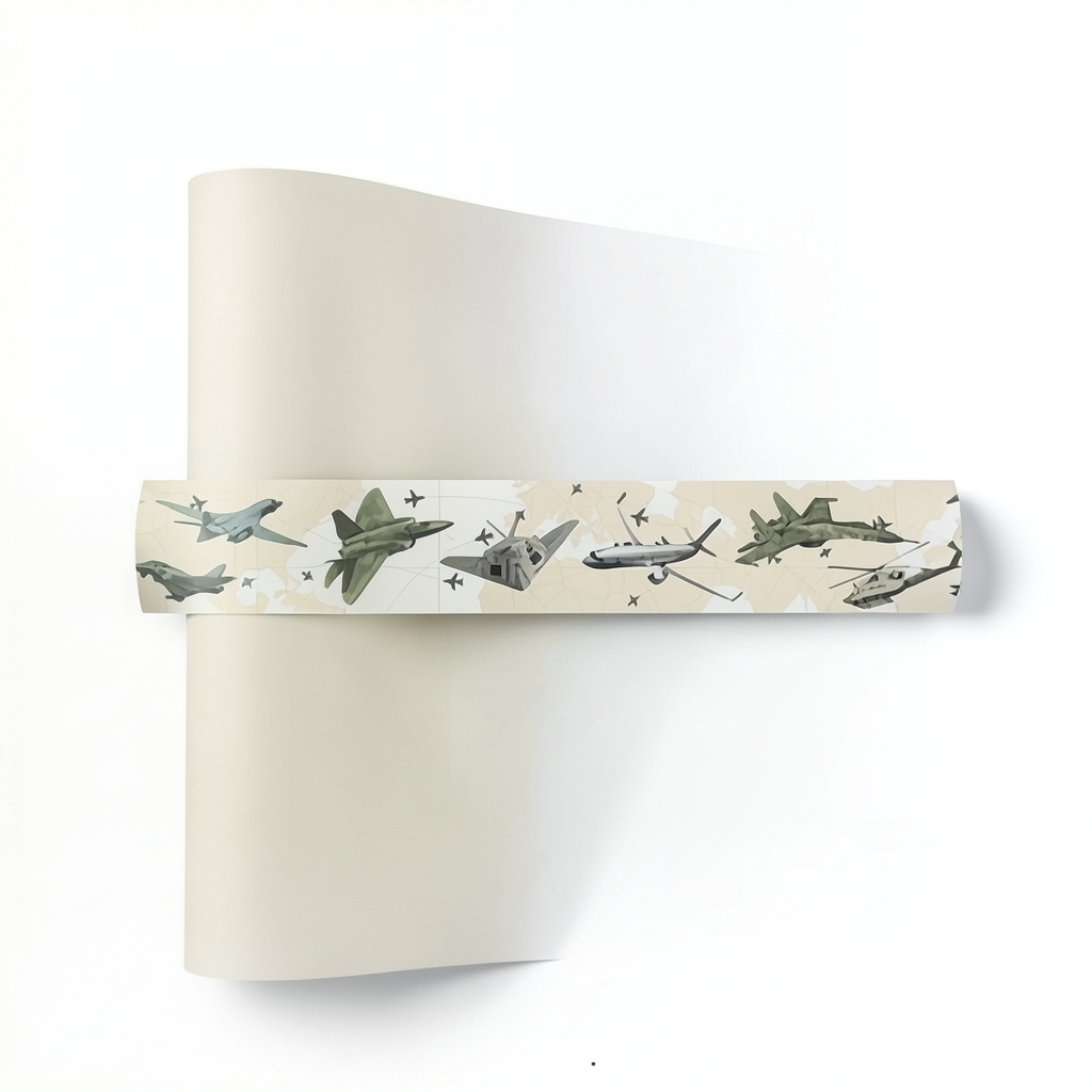 American Youth and Children Wallpaper 10m x 0.53m Beige, Model GK8856BD