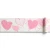 American Wall Covering Youth & Children 10m x 0.53m Off White Pink - Image 1