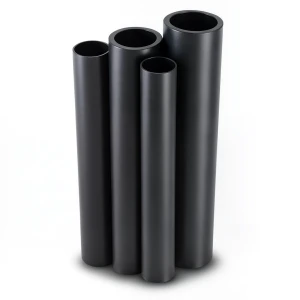 أنابيب HDPE PE 80 ضغط 4.8 بار قطر خارجي 560 مم سمك 31.9 مم لون أسود