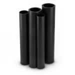 مواسير HDPE البولي ايثيلين PE 80 ضغط 4.8 بار قطر خارجي 630 مم سمك 35.8 مم لون اسود