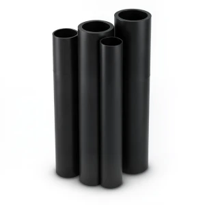 HDPE Pipe PE 80 Pressure 4.8 Bar Outside Diameter 630 mm Thickness 35.8 mm Black