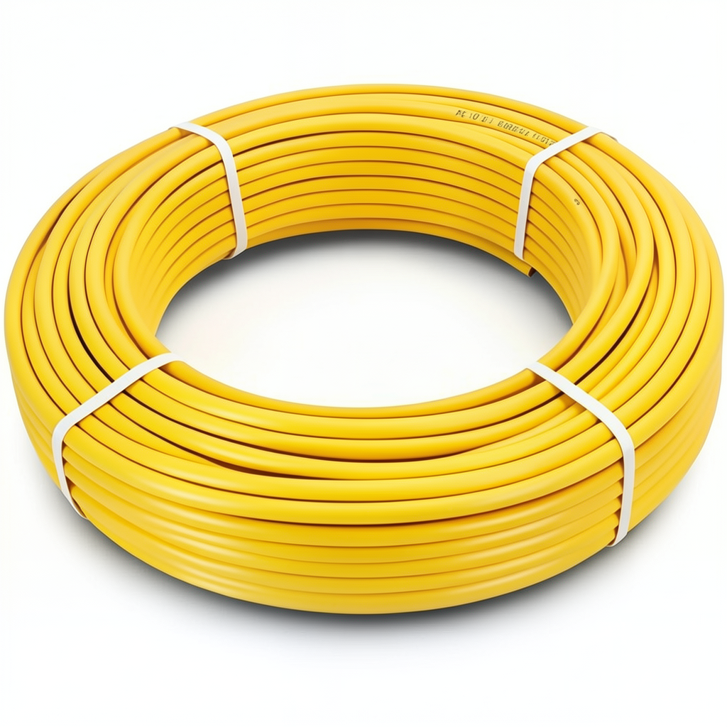 HDPE Pipes PE 100 Pressure 10 Bar 16 mm OD 3 mm Thickness Yellow