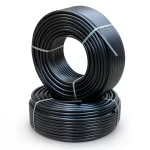 HDPE Pipes PE 80 Pressure 8 Bar Diameter 16 mm Thickness 3 mm Black
