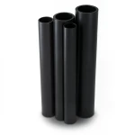 HDPE Pipes PE 100 Pressure 10 Bar Outside Diameter 280 mm Thickness 25.4 mm Black