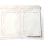 American Wallpaper Youth & Children 10m x 0.53m Off White Pink