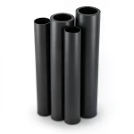 HDPE Pipes PE 80 Pressure 8 Bar 280 mm Diameter 25.4 mm Thickness Black
