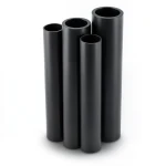 أنابيب HDPE PE 80 ضغط 8 بار قطر 280 مم سمك 25.4 مم لون أسود