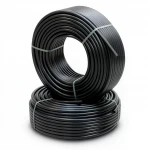 Al-Rajhi  HDPE Pipes PE 80 Pressure 12.5 Bar Outside Diameter 20 mm Thickness 2 mm Color Black