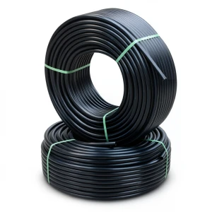 أنابيب HDPE PE 80 ضغط 8 بار قطر خارجي 25 مم سمك 3 مم لون اسود