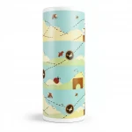 Youth and children wall decoration, multicolor, length 10 m, width 0.53 m, model 70121  