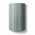 Italian striped Wallpaper, Size 10m×1.06m, Gray to green Color, Model Z21811 