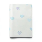 Youth and Children Wallpaper Off White with Blue, 10m x 0.53m