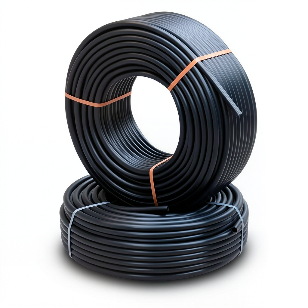 أنابيب HDPE الراجحي PE 80 ضغط 8 بار قطر 40 مم سمك 3.7 مم لون اسود