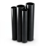 HDPE Pipes PE 100 Pressure 10 Bar Outside Diameter 355 mm Thickness 32.3 mm Black