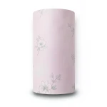 Floral Wallpaper 15.6m×106cm Pink Gray Color