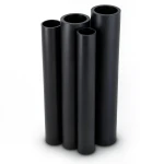 مواسير HDPE PE 80 ضغط 8 بار قطر خارجي 355 مم سمك 32.3 مم لون أسود