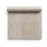 Italian Patterned Wall Decoration, Size 10m×1.06m, light brown Color, Model Z21827 