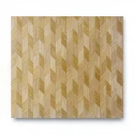 Geometric Wall Covering, golden brown Color, Length 10m, Width 1.06m, Model Z21824 