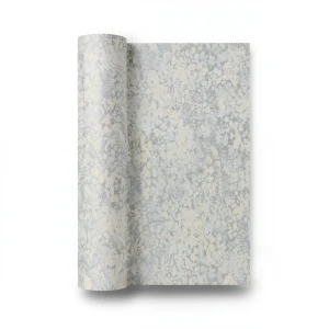Italian Wallpaper 10m x 0.73m Light Grey with Beige, Model 24073