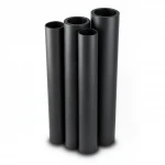 أنابيب HDPE الراجحى PE 80 ضغط 12.5 بار قطر خارجي 710 مم سمك 64.5 مم لون اسود
