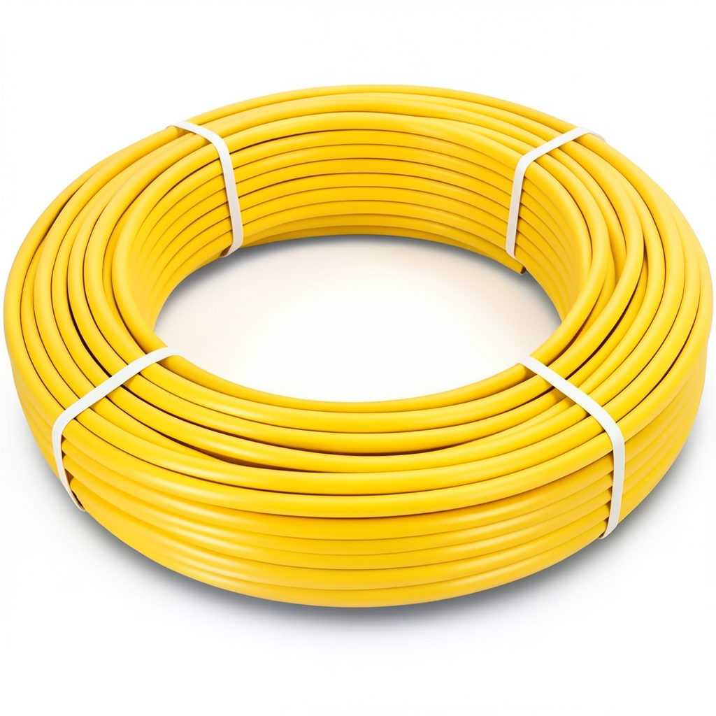 HDPE Pipes PE 100 Pressure 10 Bar 32 mm Diameter 3 mm Thickness Yellow