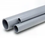 UPVC Pipes National Kham Schedule 80  Size 1 inch Thickness 4.55 mm Gray Colour