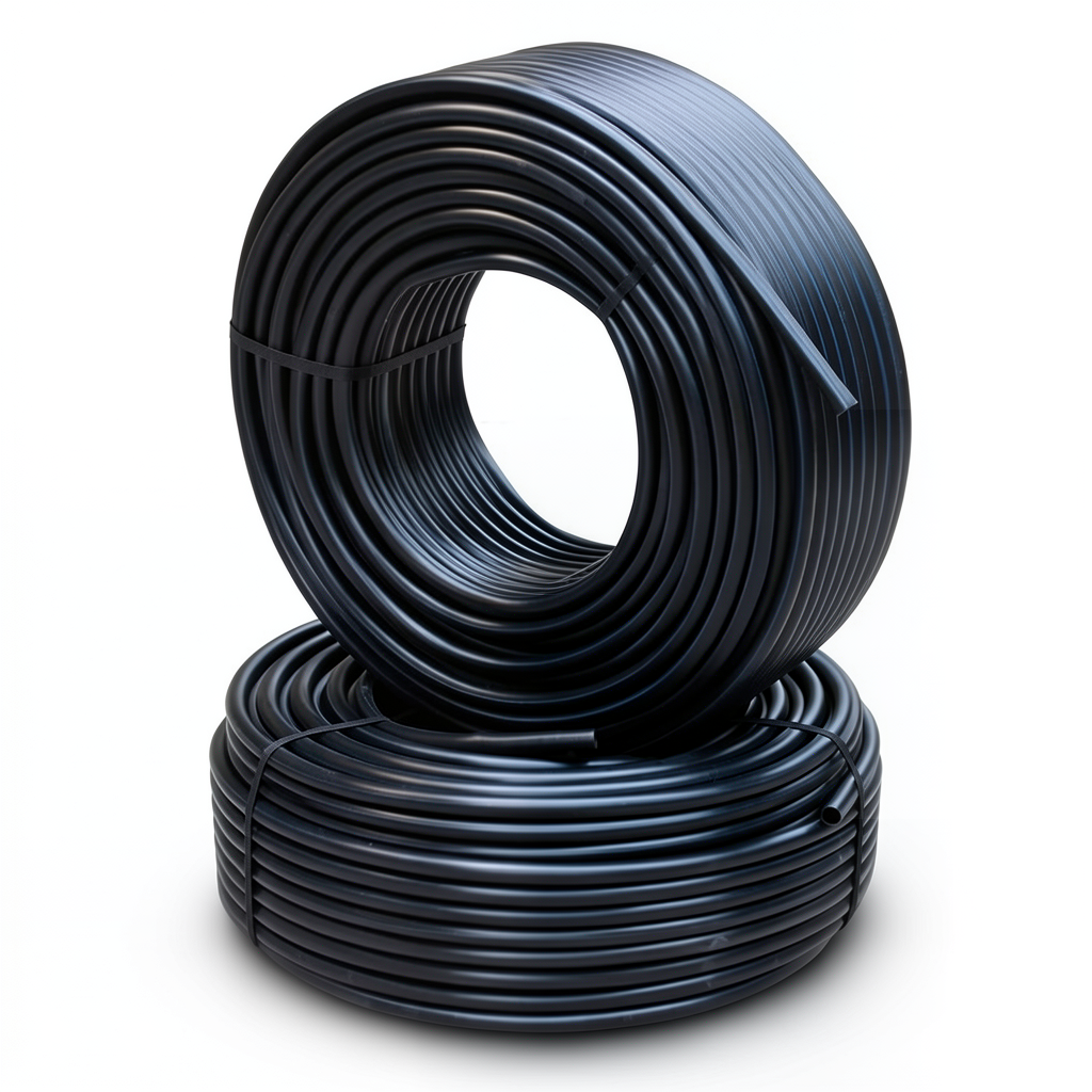 Al-Rajhi HDPE Pipes PE 100 Pressure 10 Bar 32 mm OD 3 mm Thickness Black