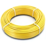 Al-Rajhi HDPE Pipes PE 80 Pressure 8 Bar Outside Diameter 32 mm Thickness 3 mm Yellow