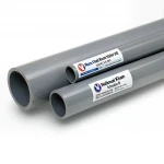 UPVC Pipes National Kham Schedule 80  Size 4 inch Thickness 8.56 mm Gray Colour