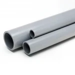 UPVC Pipes National Kham Schedule 80  Size 5 inch  9.52 mm Gray Colour