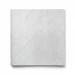 Italian Geometric Wallpaper, Size 10m×1.06m, Light Gray Color, Model Z21857 